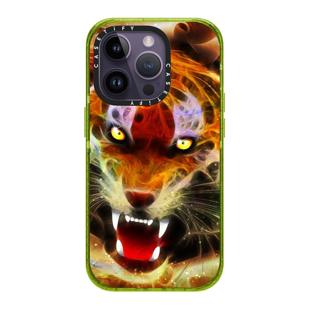 Cosmic Fire Tiger Roar • Design ©️ BluedarkArt TheChameleonArt 

